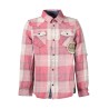 GUESS JEANS CAMICIA MANICHE LUNGHE BAMBINO ROSSO