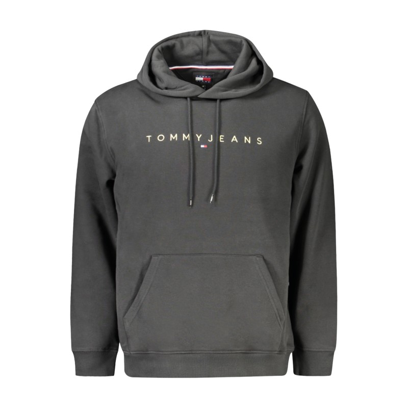 TOMMY HILFIGER FELPA SENZA ZIP UOMO NERO