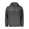 TOMMY HILFIGER FELPA SENZA ZIP UOMO NERO