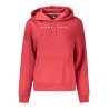 TOMMY HILFIGER FELPA SENZA ZIP DONNA ROSSO