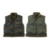 Gilet nylon double face con carniere