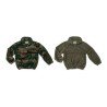 Maglione in pile con tasca marsupio al petto