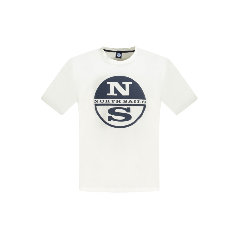 NORTH SAILS T-SHIRT MANICHE CORTE UOMO BIANCO