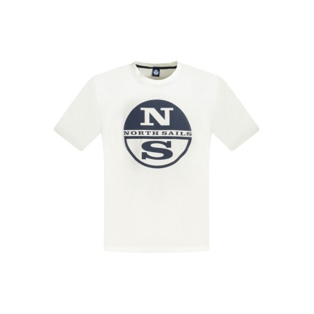 NORTH SAILS T-SHIRT MANICHE CORTE UOMO BIANCO