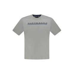 NORTH SAILS T-SHIRT MANICHE CORTE UOMO GRIGIO