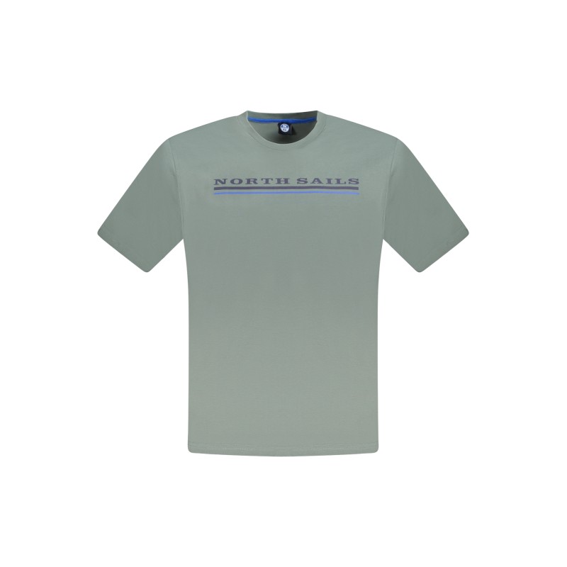 NORTH SAILS T-SHIRT MANICHE CORTE UOMO VERDE