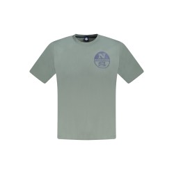 NORTH SAILS T-SHIRT MANICHE CORTE UOMO VERDE