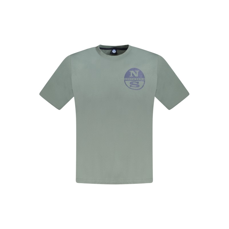 NORTH SAILS T-SHIRT MANICHE CORTE UOMO VERDE