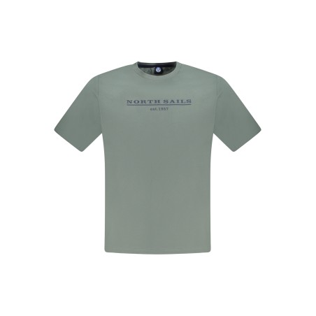 NORTH SAILS T-SHIRT MANICHE CORTE UOMO VERDE