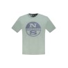 NORTH SAILS T-SHIRT MANICHE CORTE UOMO VERDE