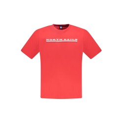 NORTH SAILS T-SHIRT MANICHE CORTE UOMO ROSSO