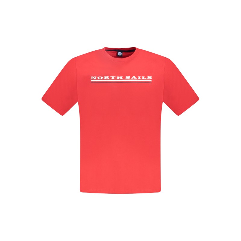 NORTH SAILS T-SHIRT MANICHE CORTE UOMO ROSSO