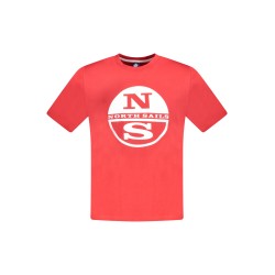 NORTH SAILS T-SHIRT MANICHE CORTE UOMO ROSSO