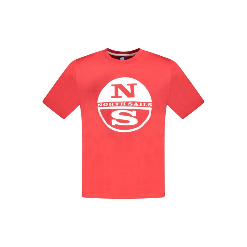 NORTH SAILS T-SHIRT MANICHE CORTE UOMO ROSSO