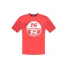 NORTH SAILS T-SHIRT MANICHE CORTE UOMO ROSSO