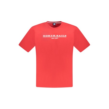 NORTH SAILS T-SHIRT MANICHE CORTE UOMO ROSSO