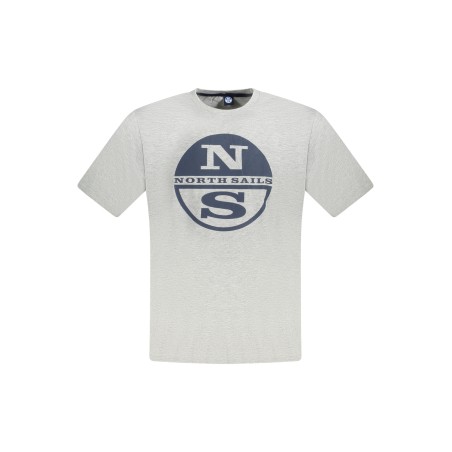 NORTH SAILS T-SHIRT MANICHE CORTE UOMO GRIGIO