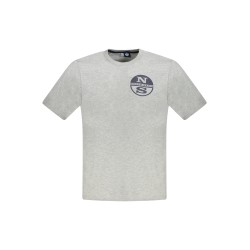 NORTH SAILS T-SHIRT MANICHE CORTE UOMO GRIGIO