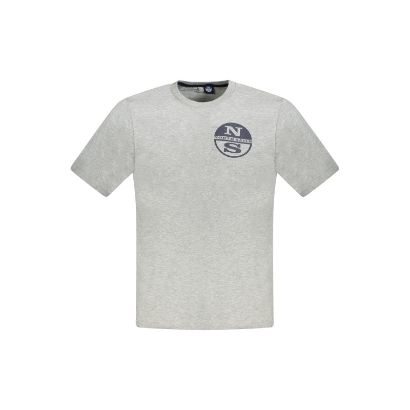 NORTH SAILS T-SHIRT MANICHE CORTE UOMO GRIGIO