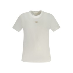 CALVIN KLEIN T-SHIRT MANICHE CORTE DONNA BIANCO