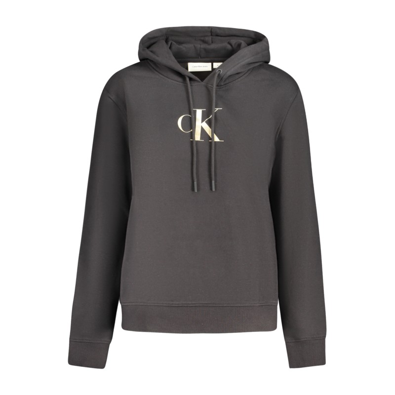 CALVIN KLEIN FELPA SENZA ZIP DONNA NERO