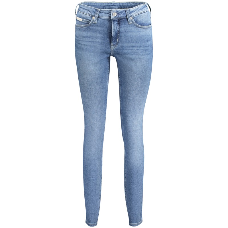 CALVIN KLEIN JEANS DENIM DONNA BLU