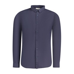 CALVIN KLEIN CAMICIA MANICHE LUNGHE UOMO BLU