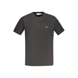 CALVIN KLEIN T-SHIRT MANICHE CORTE UOMO NERO