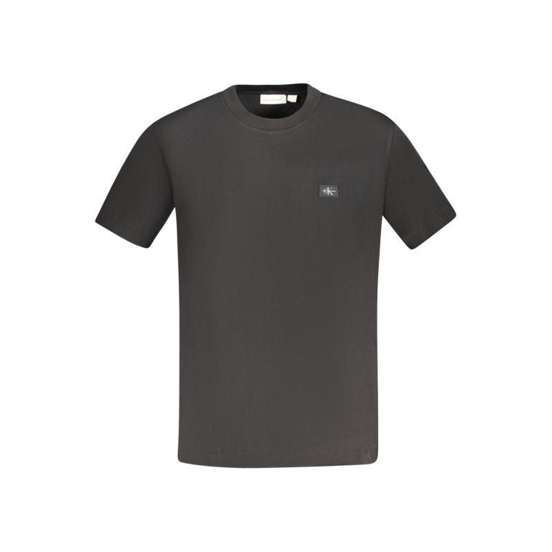 CALVIN KLEIN T-SHIRT MANICHE CORTE UOMO NERO