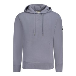 CALVIN KLEIN FELPA SENZA ZIP UOMO BLU