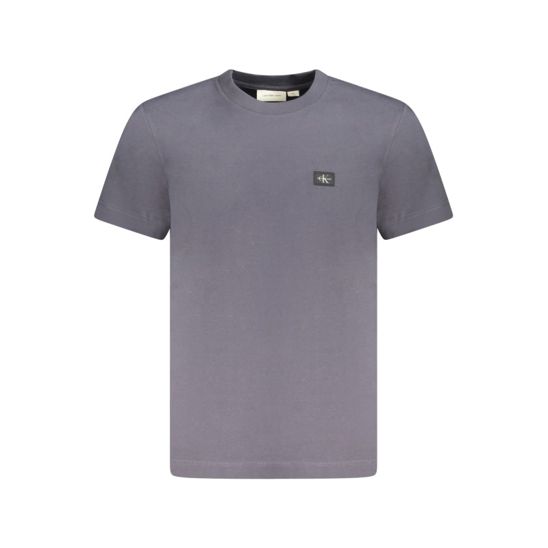 CALVIN KLEIN T-SHIRT MANICHE CORTE UOMO BLU