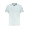 CALVIN KLEIN T-SHIRT MANICHE CORTE UOMO AZZURRO