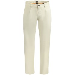 HUGO BOSS PANTALONE UOMO BEIGE