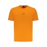 HUGO BOSS T-SHIRT MANICHE CORTE UOMO ARANCIO