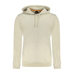 HUGO BOSS FELPA SENZA ZIP UOMO BEIGE