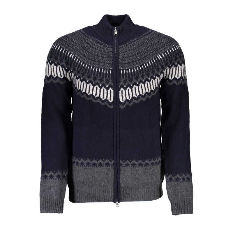 GANT CARDIGAN UOMO BLU