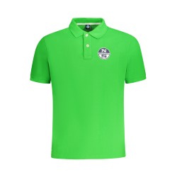 NORTH SAILS POLO MANICHE CORTE UOMO VERDE