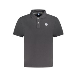 NORTH SAILS POLO MANICHE CORTE UOMO NERO