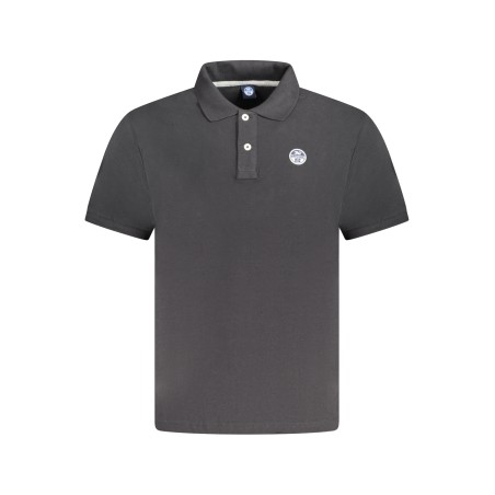 NORTH SAILS POLO MANICHE CORTE UOMO NERO