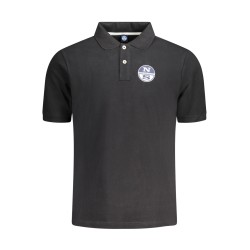 NORTH SAILS POLO MANICHE CORTE UOMO NERO