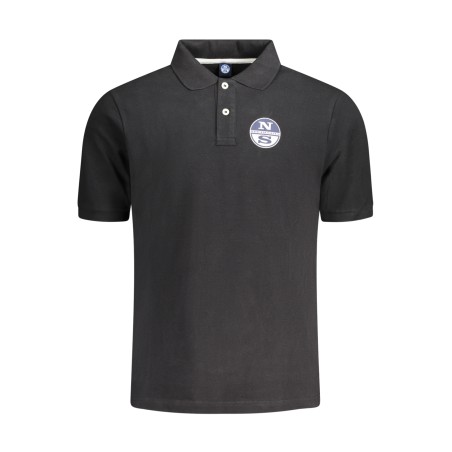 NORTH SAILS POLO MANICHE CORTE UOMO NERO