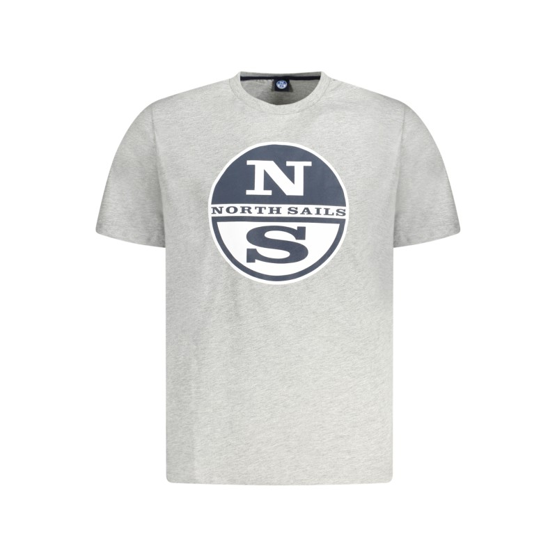 NORTH SAILS T-SHIRT MANICHE CORTE UOMO GRIGIO