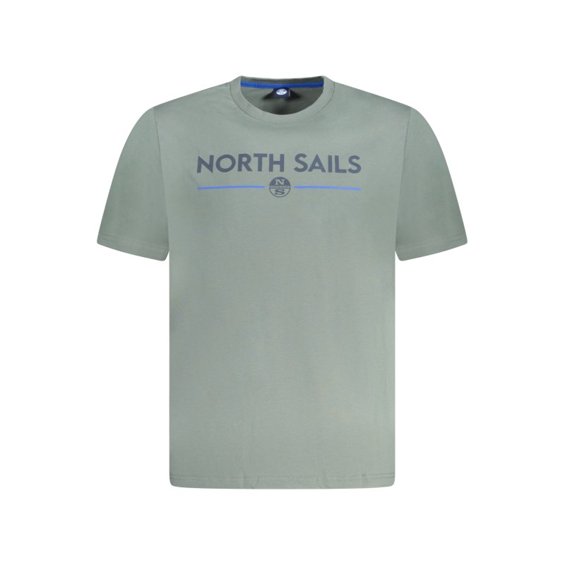 NORTH SAILS T-SHIRT MANICHE CORTE UOMO VERDE