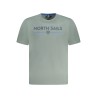 NORTH SAILS T-SHIRT MANICHE CORTE UOMO VERDE