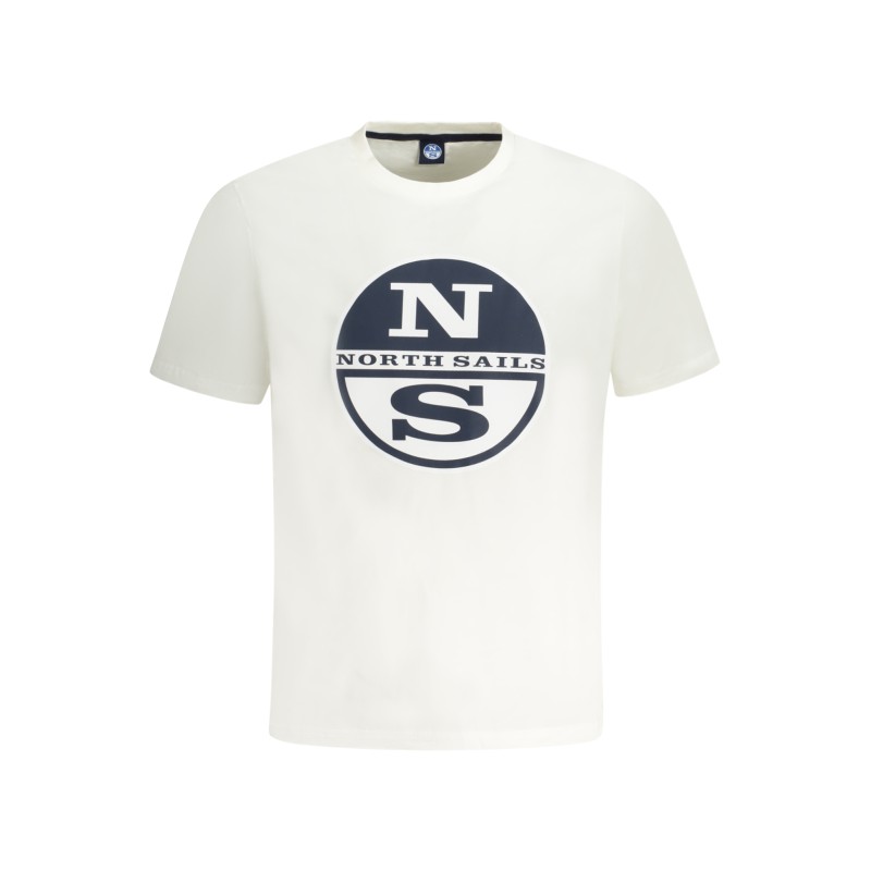 NORTH SAILS T-SHIRT MANICHE CORTE UOMO BIANCO