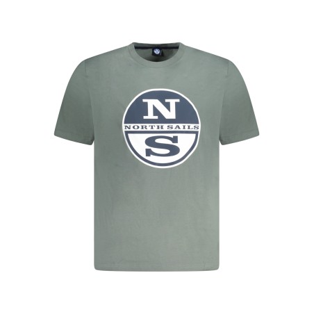 NORTH SAILS T-SHIRT MANICHE CORTE UOMO VERDE