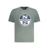 NORTH SAILS T-SHIRT MANICHE CORTE UOMO VERDE