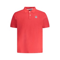 NORTH SAILS POLO MANICHE CORTE UOMO ROSSO