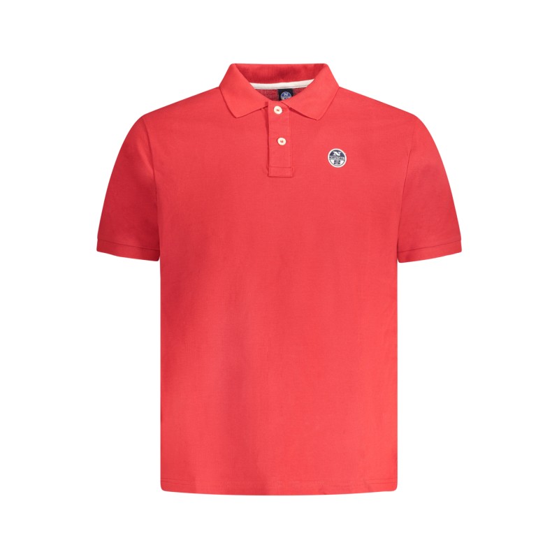 NORTH SAILS POLO MANICHE CORTE UOMO ROSSO