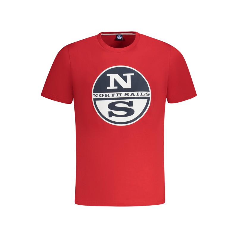 NORTH SAILS T-SHIRT MANICHE CORTE UOMO ROSSO